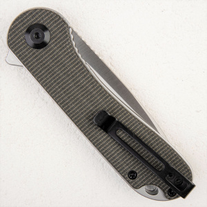 Нож CIVIVI Elementum, D2, Micarta Dark Green - складной туристические ножи из стали Нож CIVIVI Elementum, D2, Micarta Dark Green - складной туристические ножи из стали